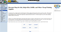 Desktop Screenshot of misterinkjet.com